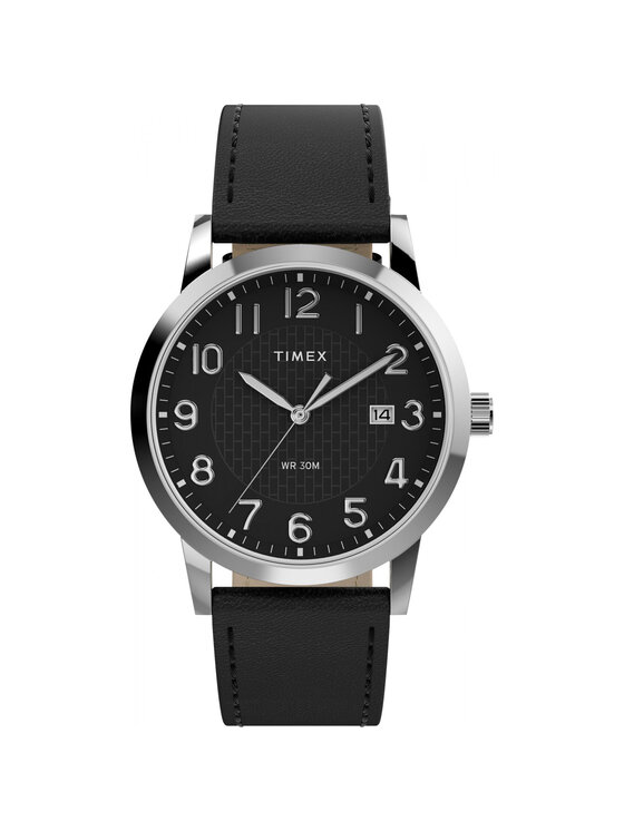 Timex Timex Zegarek TW2Y67400 Czarny