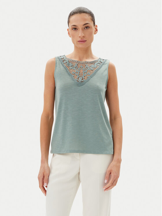 JDY Top Dodo 15296246 Verde Regular Fit, taglia : M