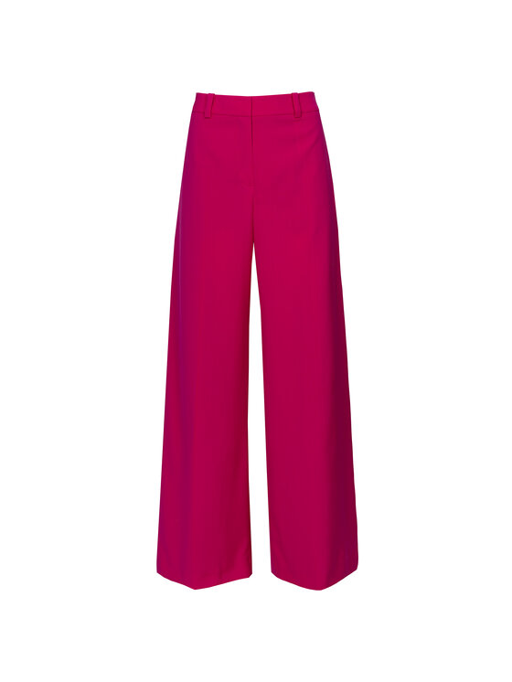 Deni Cler Milano Deni Cler Milano Spodnie materiałowe W-DC-5221-E2-H8-33-1 Różowy Loose Fit