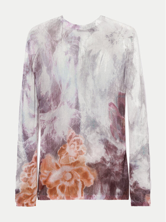 Desigual Desigual Μπλουζάκι North Bay 24WWJF60 Γκρι Regular Fit
