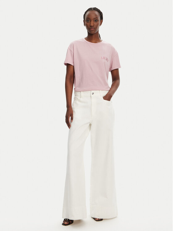 Liu Jo Liu Jo Тишърт WA5144 JS923 M9621 Розов Regular Fit
