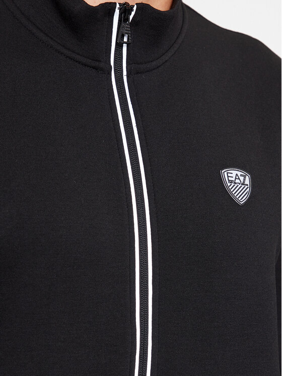EA7 Emporio Armani EA7 Emporio Armani Mikina 8NPM19 PJ4EZ 1200 Černá Regular Fit