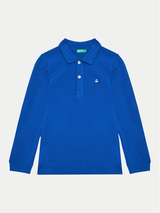 United Colors Of Benetton United Colors Of Benetton Polo särk 3089G3009 Sinine Regular Fit