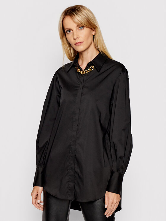 Imperial Imperial Koszula CJM0BBE Czarny Regular Fit