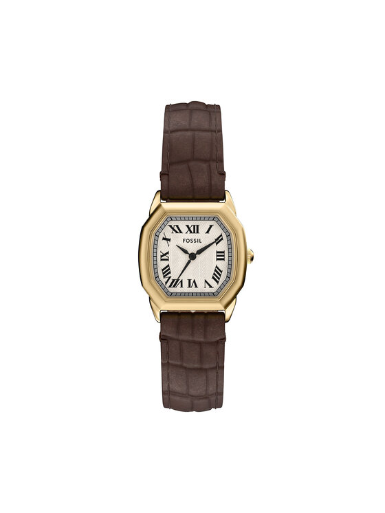 Fossil Hodinky Harlow ES5426 Hnedá