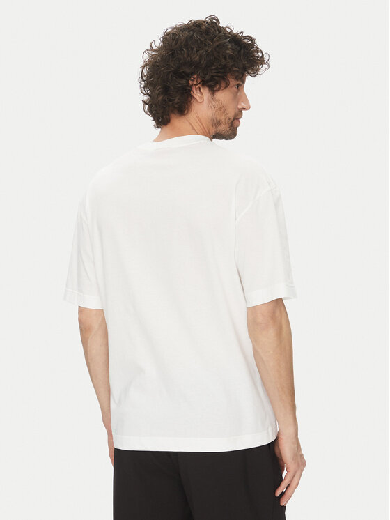 HUGO HUGO T-Shirt Duwood 50538512 Biały Relaxed Fit