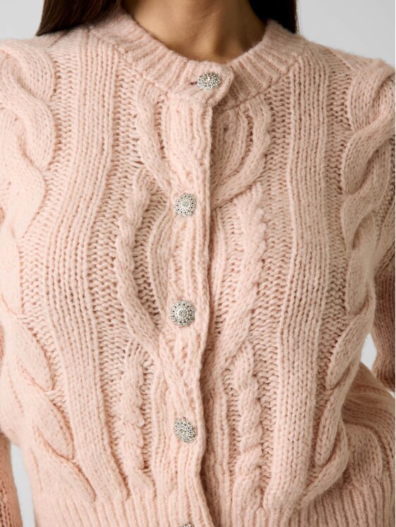 Guess Guess Svetr 181976 Růžová Classic Fit