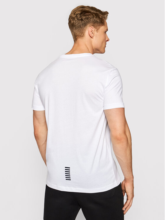 EA7 Emporio Armani EA7 Emporio Armani T-shirt 8NPT51 PJM9Z 1100 Bijela Regular Fit