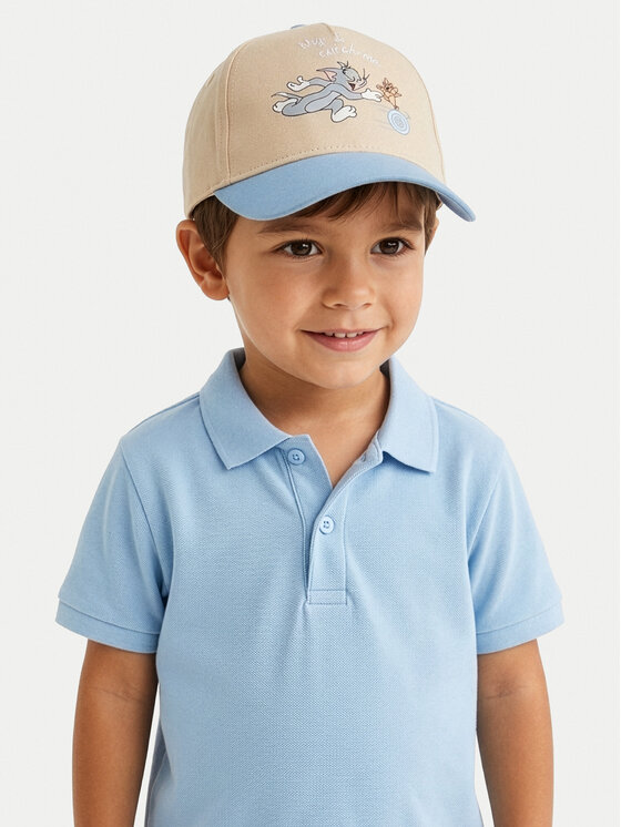 Tom & Jerry Tom & Jerry Cepure ar nagu CEO-ACCCS-SS26-207WBTJ Bēšs