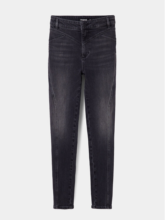 Desigual Desigual Traperice 23WWDD44 Crna Slim Fit