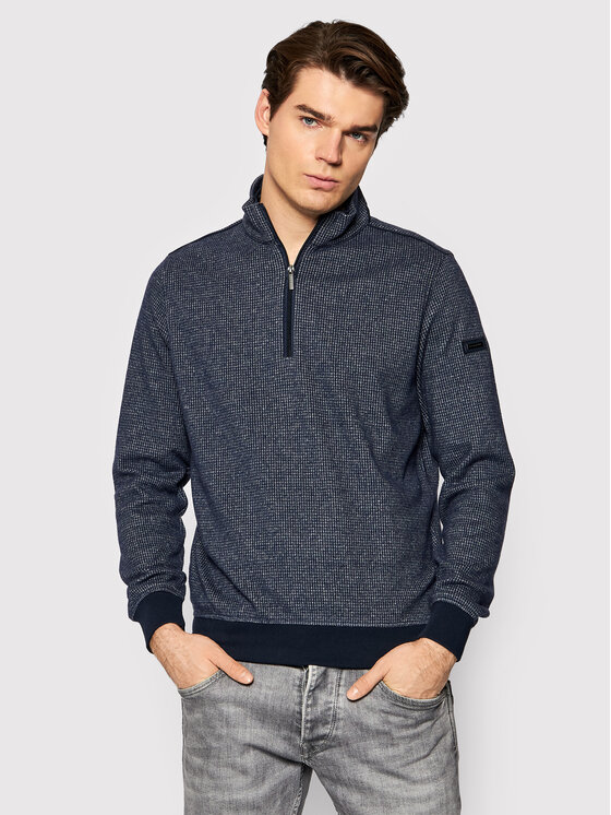 Felpa 8550 85084 Blu scuro Regular Fit