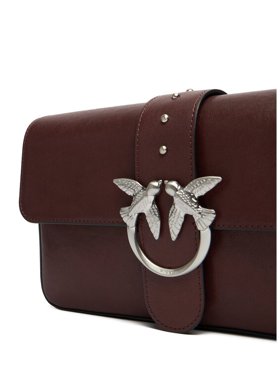 PINKO PINKO Borsa Love One Slouchy Zip Classic AI 25-26 PLTT 105081 A2JG Marrone