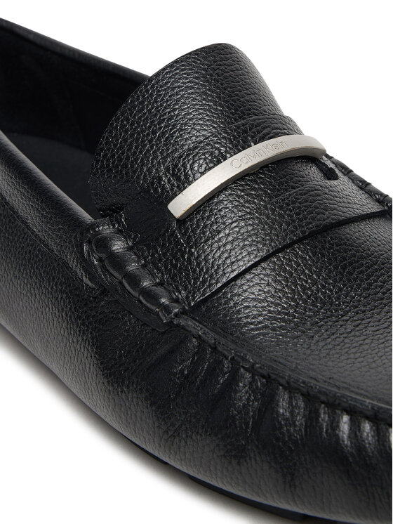 Calvin Klein Calvin Klein Mokaszin Driver Hrdw Lth HM0HM01980 Fekete