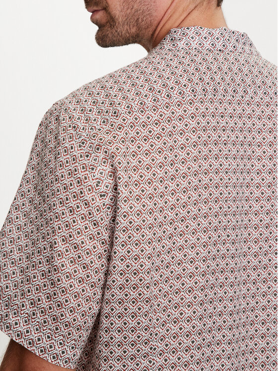Bugatti Bugatti Marškiniai 9253 58901A Smėlio Slim Fit
