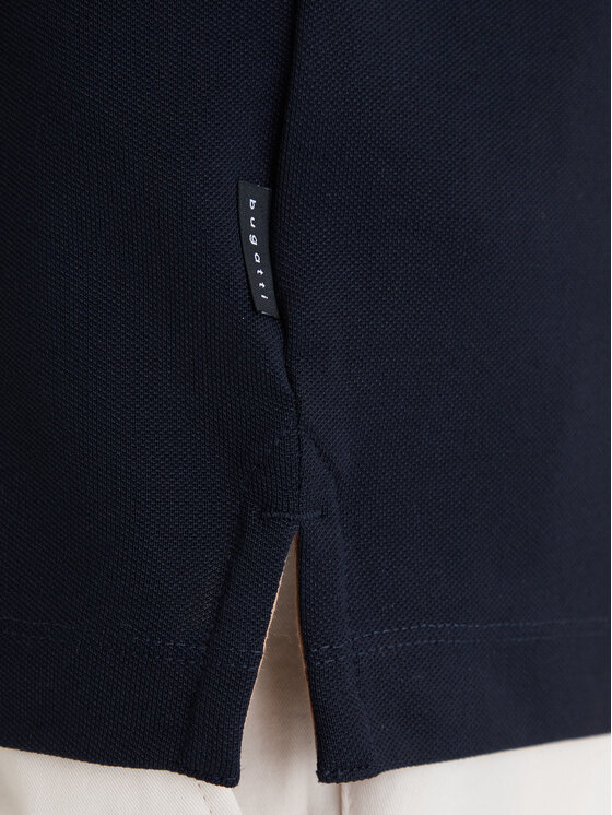 Bugatti Bugatti Polo särk 8150-75031C Tumesinine Regular Fit
