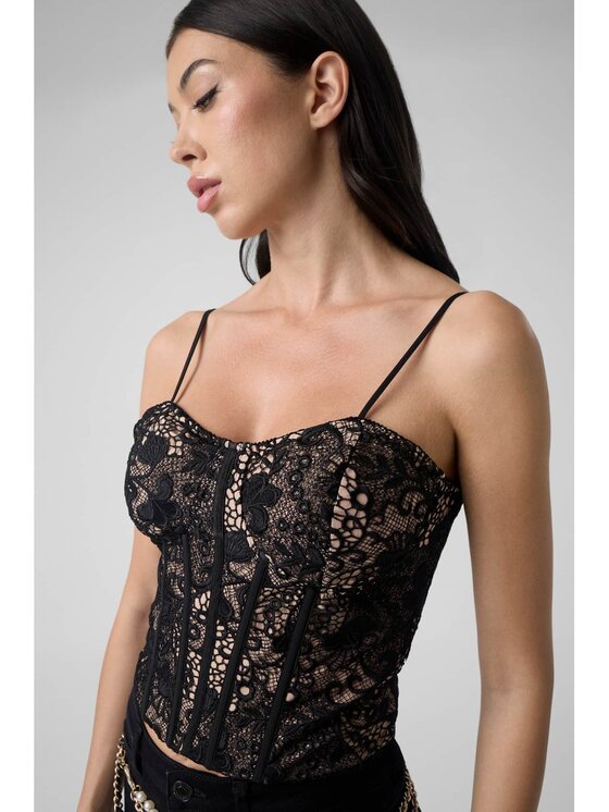 Guess Guess Top 185430 Černá Classic Fit