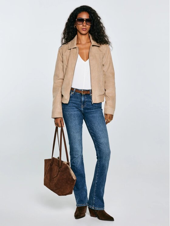 BIG STAR BIG STAR Jeansy ADELA_BOOTCUT_536_190 Granatowy Bootcut Fit