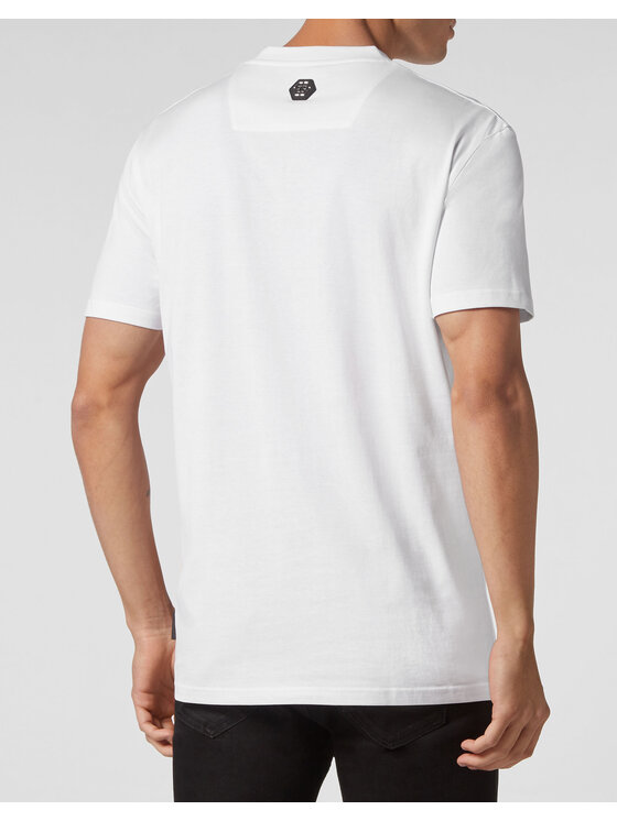 PHILIPP PLEIN PHILIPP PLEIN T-Shirt 1207 Bílá Regular Fit