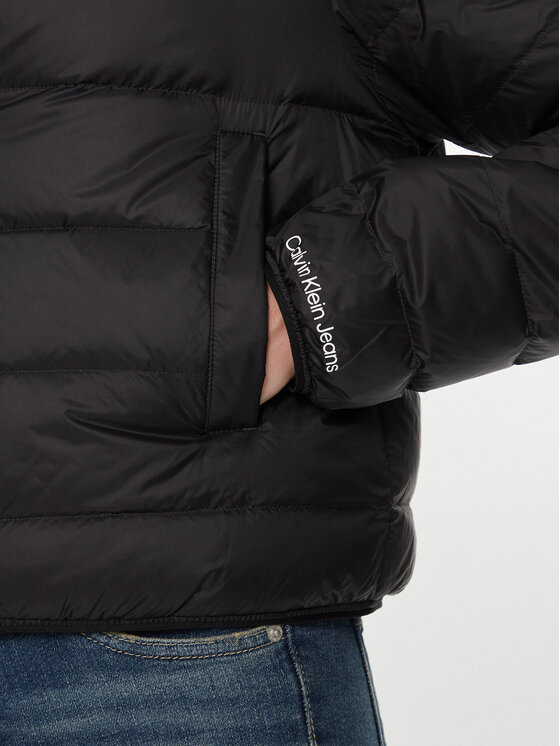 Calvin Klein Jeans Calvin Klein Jeans Μπουφάν πουπουλένιο J20J222585 Μαύρο Regular Fit