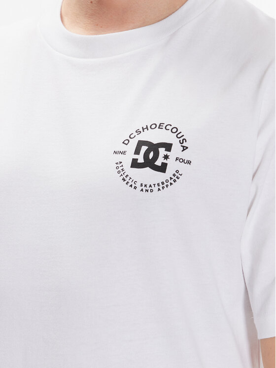 DC Shoes DC Shoes Тишърт Star Pilot ADYZT04991 Бял Relaxed Fit