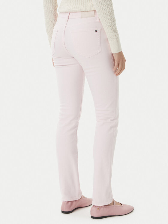 Tommy Hilfiger Tommy Hilfiger Džinsi WW0WW48579 Gaiši rozā Slim Fit