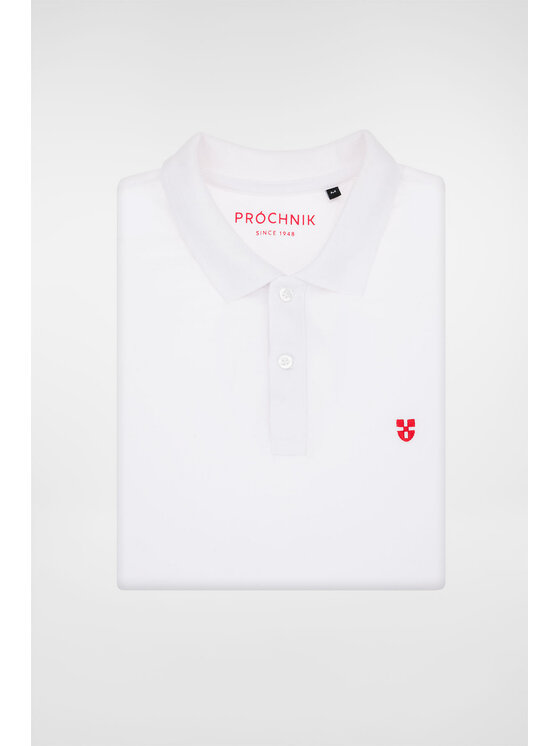Próchnik Próchnik Polo PM 1 PO073123000002 Biały Slim Fit