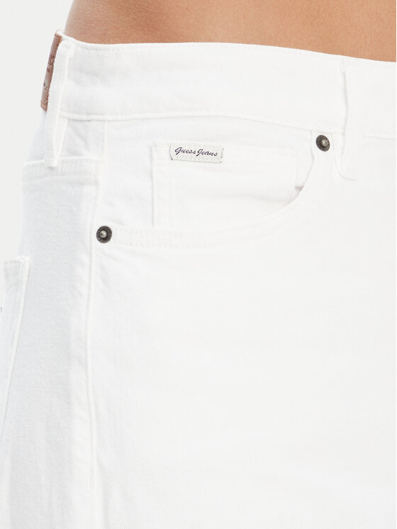 Guess Jeans Guess Jeans Jeansy W5YA0O D0131 Biały Regular Fit