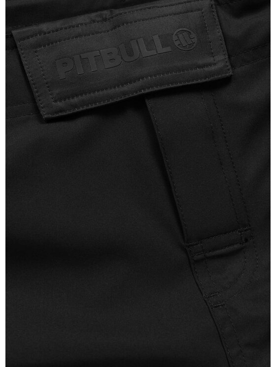 PITBULL PITBULL Szorty sportowe RAY Czarny Regular Fit