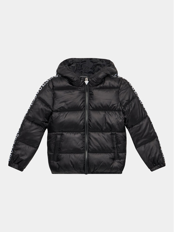 Guess Guess Μπουφάν χειμωνιάτικο L3YL01 WEGY0 Μαύρο Regular Fit