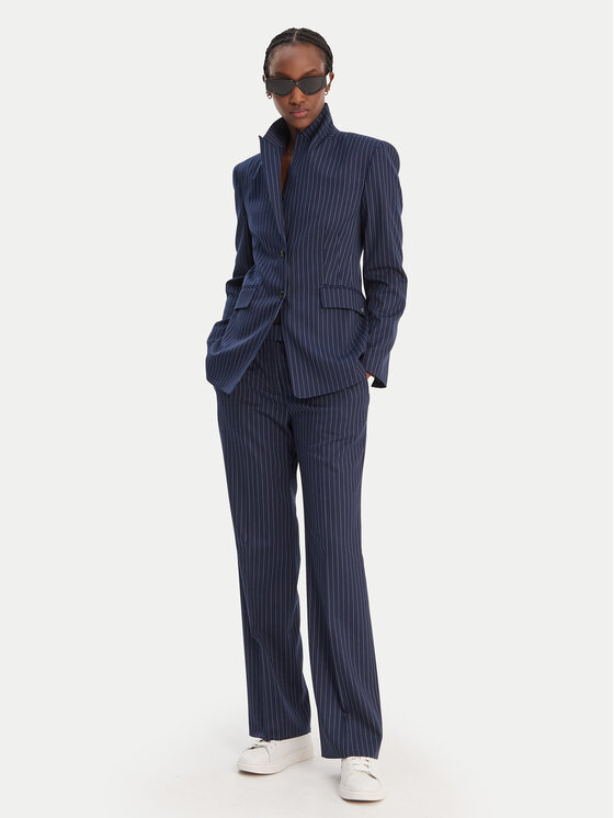 HUGO HUGO Marynarka Asmalla 50554445 Granatowy Regular Fit