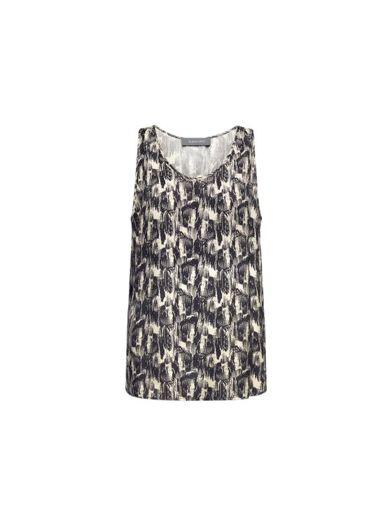 Elena Mirò Elena Mirò Top D106P000025N001 Nero Regular Fit