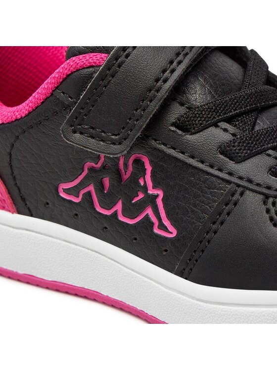 Kappa Kappa Снікерcи Logo Malone 5 Ev Inf 381Y12W Чорний