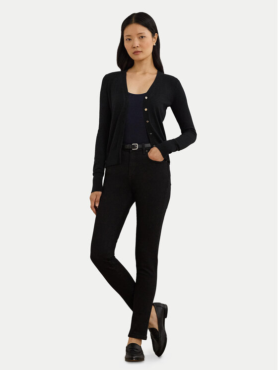LAUREN RALPH LAUREN LAUREN RALPH LAUREN Kardigan 200808207001 Crna Slim Fit
