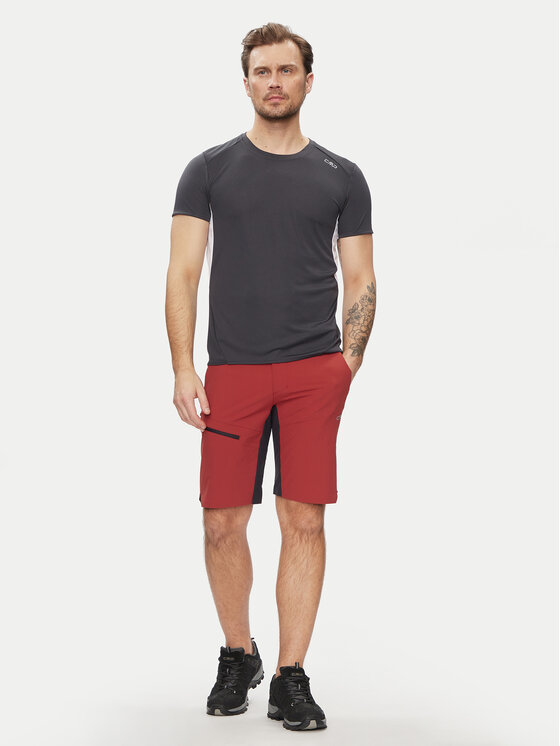 CMP CMP Szorty sportowe 33T6667 Brązowy Active Fit