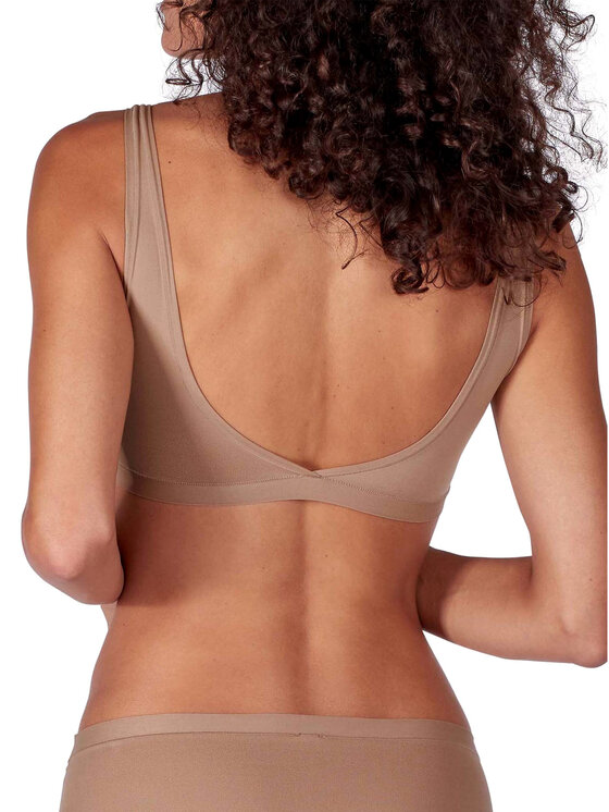 Skiny Skiny Súprava 2 podprseniek Bra Top 080076 Hnedá Slim Fit