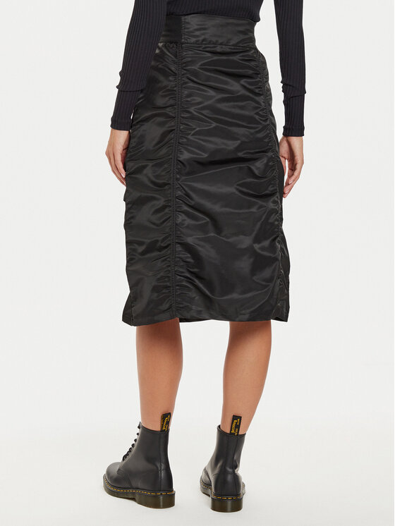 Alpha Industries Alpha Industries Fustă midi 148067 Negru Regular Fit