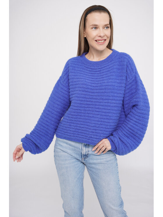 lemoniade lemoniade Sweter Ls494Z royal Niebieski Oversize