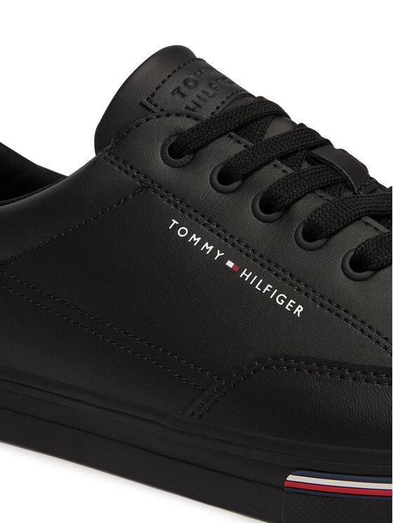 Tommy Hilfiger Tommy Hilfiger Tenisky Vulc Core Rwb Long Lace Lth FM0FM05814 Černá
