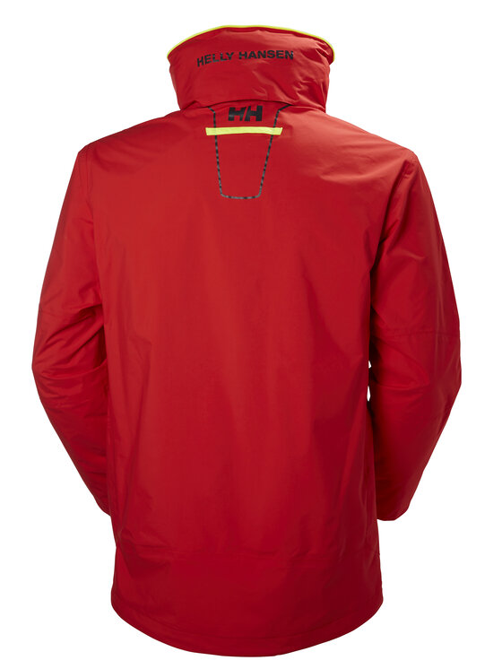 Helly Hansen Helly Hansen Regenjacke Pier 33872 Rot Regular Fit