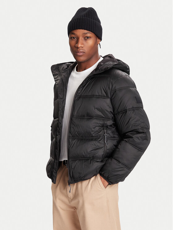 Tommy Jeans Tommy Jeans Зимно яке DM0DM22044 Черен Regular Fit