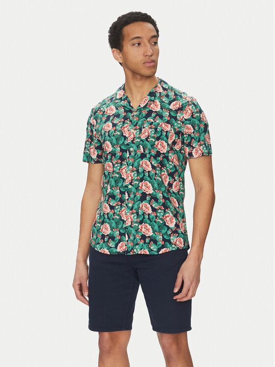 Blend Blend Košulja 20718226 Zelena Regular Fit