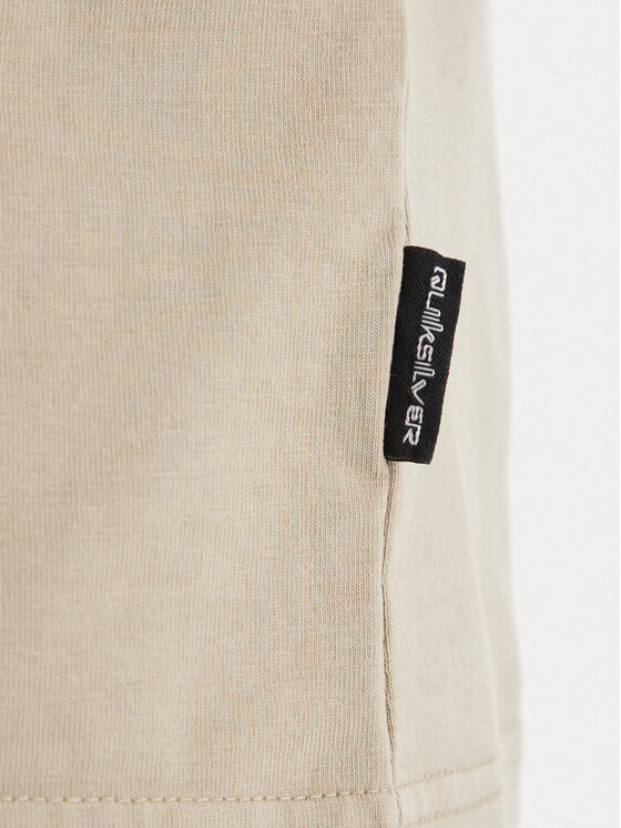 Quiksilver Quiksilver Tricou Oxni EQYKT04413 Bej Comfort Fit