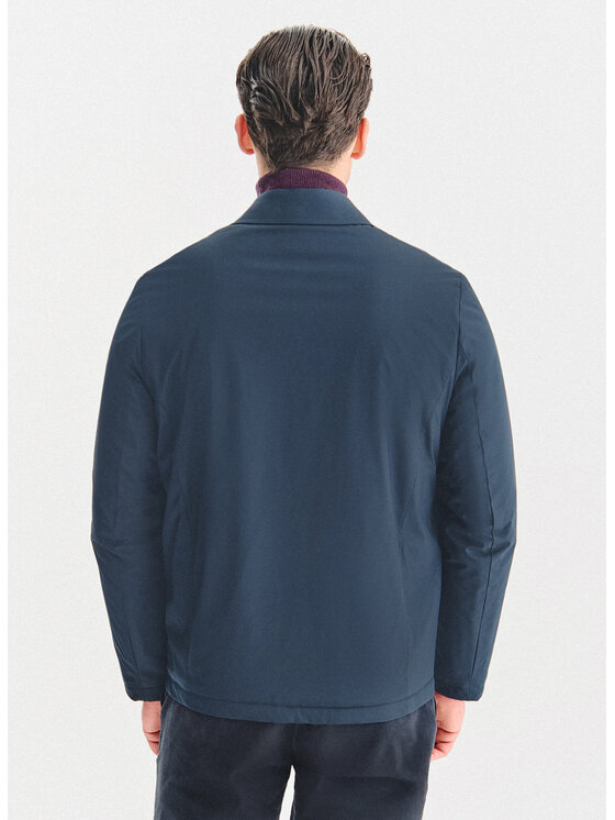 Pako Lorente Pako Lorente Kurtka przejściowa P25WF-5X-002 Granatowy Classic Fit