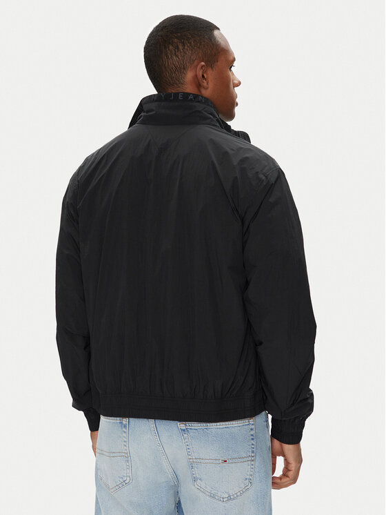 Tommy Jeans Tommy Jeans Geacă Essential DM0DM21667 Negru Regular Fit
