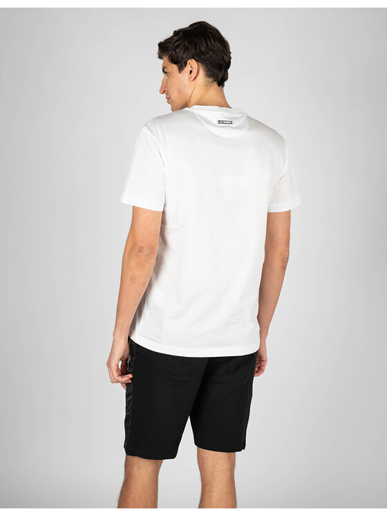 Les Hommes Les Hommes Σορτς LKJ501 756A | Short Sweatpants in Mercerized Cotton Μαύρο Regular Fit