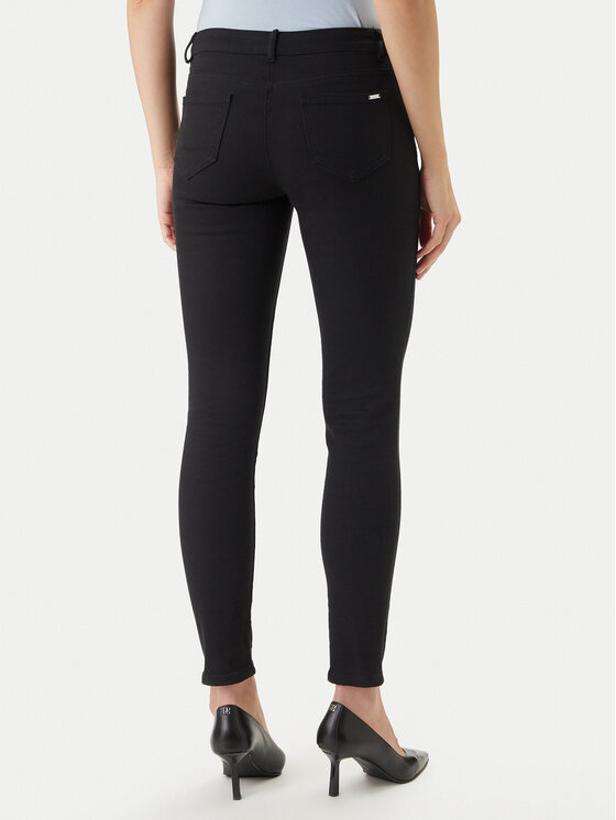 Morgan Morgan Jeans hlače 191-PETRA Črna Skinny Fit