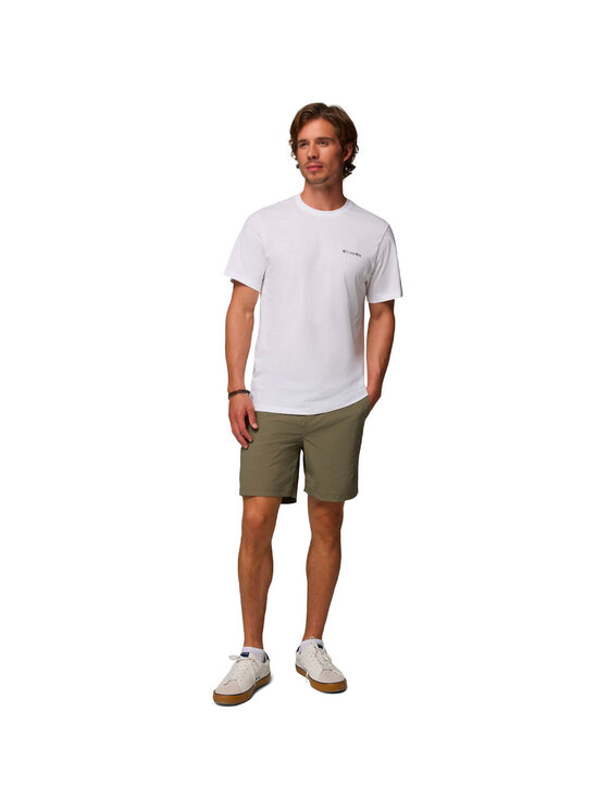 Columbia Columbia T-Shirt 215499 Biały Regular Fit