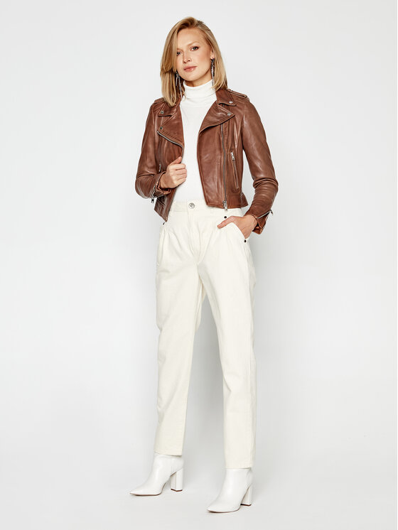 LaMarque LaMarque Bőrkabát Donna 1090 Barna Regular Fit