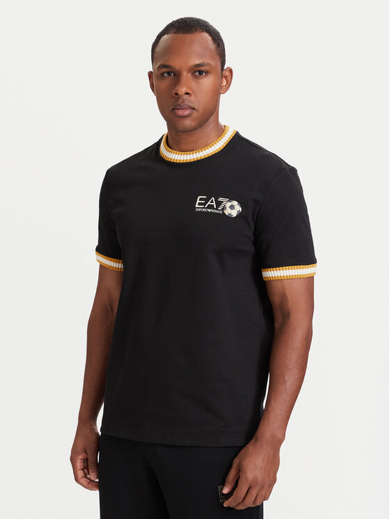 EA7 Emporio Armani EA7 Emporio Armani T-Shirt 7M002131 AF12957 UC001 Czarny Regular Fit