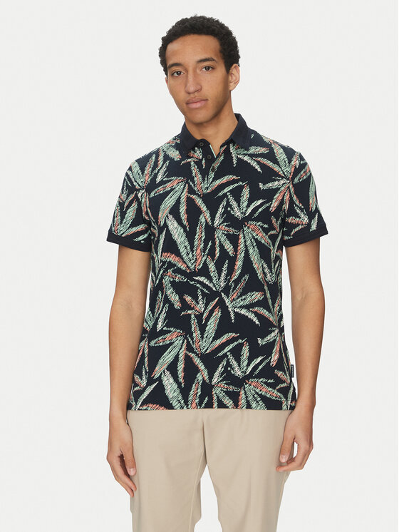 Tom Tailor Polokošeľa 1045706 Tmavomodrá Regular Fit